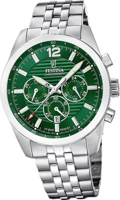 Immagine prodotto di Festina orologio da uomo Timeless Chronograph acciaio inossidabile argento D2UF20742/2