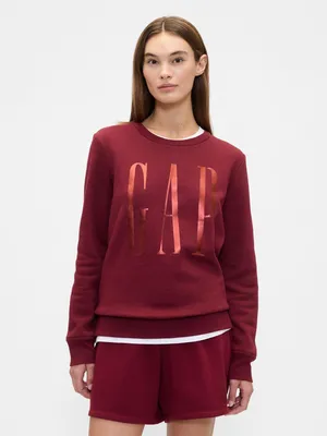 Produktbild von GAP Langarm-Sweatshirt für Herren mit Logo und warmem Fleece-Futter, Größe M