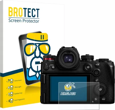 Produktbild von BROTECT Schutzglas für Panasonic Lumix DC-S1IIE Schutzfolie Panzer Folie Glas Display Schutz klar