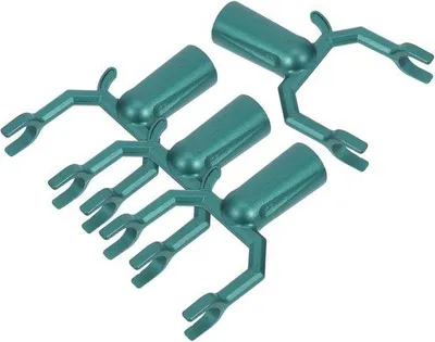 Produktbild von Baumstützen Set - Robuste Unterstützung für Obstbäume - 9,5 x 6 cm - Grün