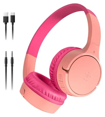 Produktbild von Belkin SoundForm Mini, Kabellos, Anrufe/Musik, Kopfhörer, Pink