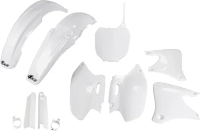 Produktbild von Ufo Yamaha Yzf 250 2001-2002 Yakit303f-046 Fork Protectors & Plastikbausatz Durchsichtig  Durchsichtig One Size