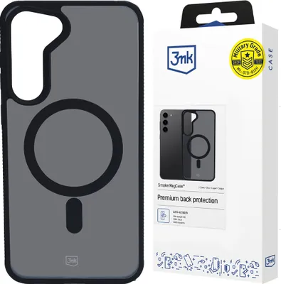 Zdjęcie produktu dla 3MK Smoke MagCase, Pokrowiec, Samsung, Galaxy S24, 15,8 cm (6.2"), Szary
