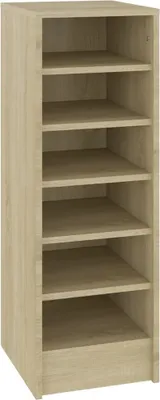 Obrázek produktu pro vidaXL Botník Sonoma dub 31,5x35x90 cm výrobek z odvozeného dřeva