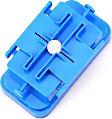Produktbild von INF Pillenteiler mit Aufbewahrung Blau
