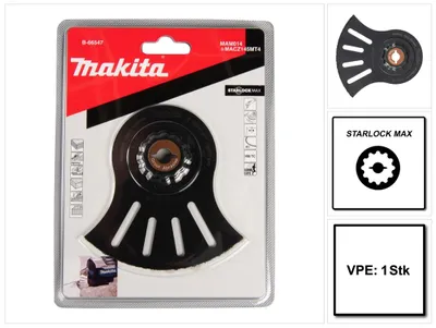 Produktbild von Makita MAM014 HM-Segmentsägeblatt Starlock Max 100 x 50 mm 1 Stk. ( B-66547 )
