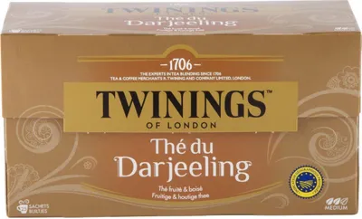 Produktbild von Twinings Darjeeling Tee 25 x 2 Gramm