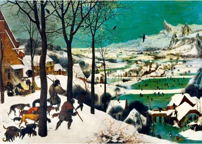 Produktbild von Bluebird Puzzle Puzzle Pieter Bruegel the Elder - Hunters in the Snow (Winter) 1565 - 1000 Teile