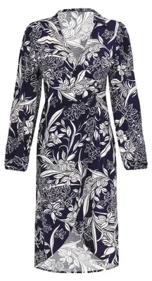 Produktbild von Jeona damen kleid - marineblau off-white, L