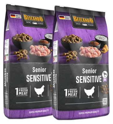 Produktbild von Belcando Senior Sensitive 2 x 12,5 kg