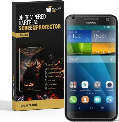 Produktbild von 1x 9H Hartglasfolie für Huawei G7 Schutzglas Panzerfolie Schutzfolie HD KLAR Panzerglas Schutzfolie