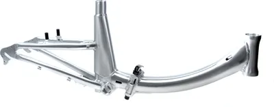Produktbild von 20 Zoll Alu Klapprad Rahmen V-Brake Ketten und Naben Schaltung Rh 32cm