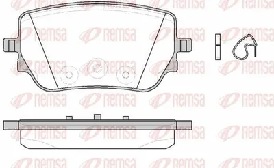 Produktbild von REMSA Bremsbeläge Satz Hinten Bremsklötze passend für MERCEDES-BENZ A-Klasse (W177) 1829.00