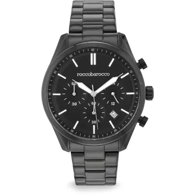 Immagine prodotto di Cronografo Trendy RoccoBarocco Collezione Nero Uan - uomo