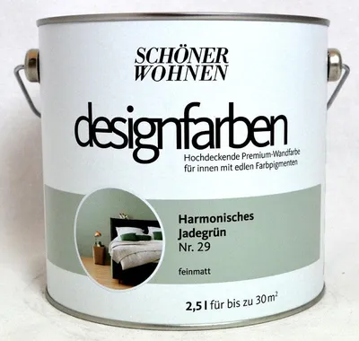 Produktbild von Designfarbe Harmonisches Jadegrün Nr. 29 2,5 l