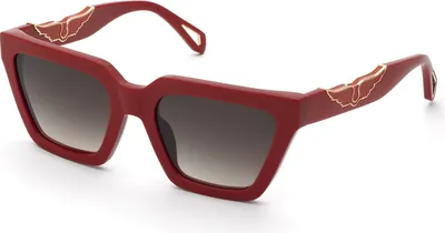 Zdjęcie produktu dla Zadig&Voltaire SZV418 06XX CZERWONY LUSZCZĄCY SIĘ 53/19/140 Okulary przeciwsłoneczne dla kobiet