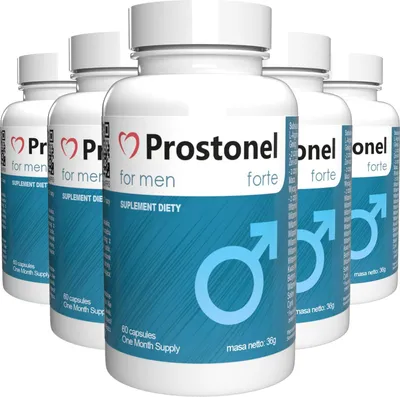 Produktbild von Prostonel Forte - 300 Kapseln (5x60) hochdosiert - L-Arginin, Zink, Selen, Maca & Ginseng - Original Schweizer Rezept - Vegan & Pflanzlich - 5er Pack