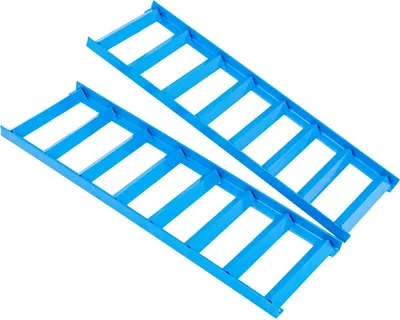 Produktbild von GEKO | Autorampenverlängerungen, 80cm, Stahlset, 2 Stück, Verlängerung für Auffahrrampen, für Autorampe, Verladerampe
