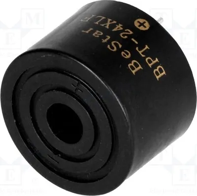 Produktbild von 1x Schallwler: piezoelektrischer Signalgeber THT IRes: 3,7kHz BPT-24X Piezoelektr