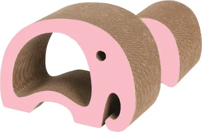 Produktbild von Catit Kratzpappe Zoo Scratcher Elefant 2-in-1