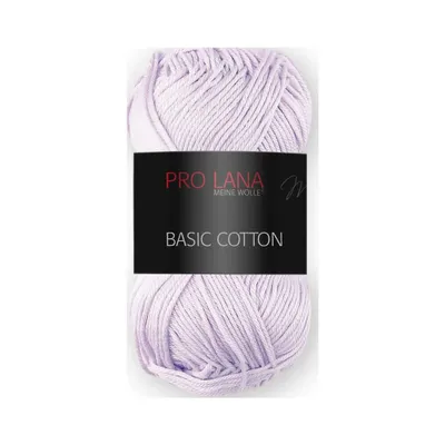 Produktbild von Pro Lana Basic Baumwolle 50g (43) zart flieder