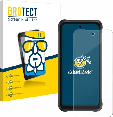 Produktbild von BROTECT Schutzglas für Umidigi Bison GT2 Pro 5G Schutzfolie Panzer Folie Glas Display Schutz klar