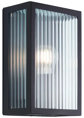 Produktbild von Brilliant Getta Außenwandleuchte schwarz E27 40W IP44 outdoor