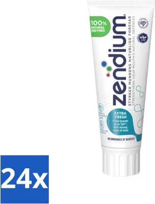 Image de Zendium Dentifrice Extra Frais 75 ml - paquet avantage - 24 pièces