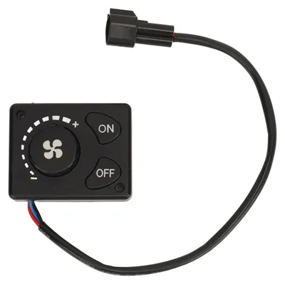 Zdjęcie produktu dla Sterownik ogrzewania postojowego 12 V/24 V z przyciskiem, 3-pinowe złącze, do silników wysokoprężnych w samochodach osobowych, ciężarówkach i kamperach