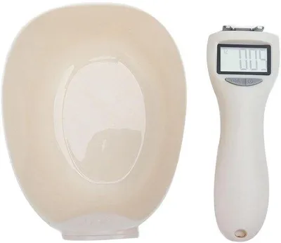 Obrázek produktu pro Digitální váha na odměrky – kuchyňská váha, odměrka – přesné vážení – odnímatelný design – 800 g / 1 g – bílá