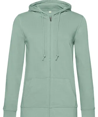 Obrázek produktu pro B&C - Mikina s kapucí „Inspire“ se zipem pro muže/ženy Uni LT2850 (XL) (šalvějová)