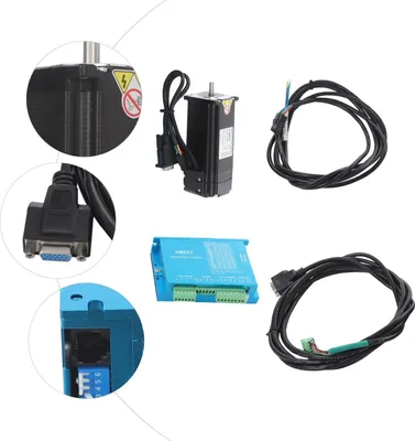 Image de Kit moteur pas à pas - NEMA 23 Closed-Loop - 3,6 Nm - 4 A - 57 mm - Kit pilote - Pour machines de dosage et de soudage