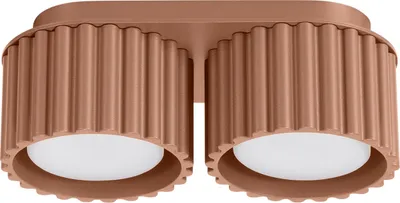 Immagine prodotto di Faretto spot VISTAO color moka 2xGX53x10W in alluminio, dimensioni: 8x21x10 cm, IP20, Pure Lume