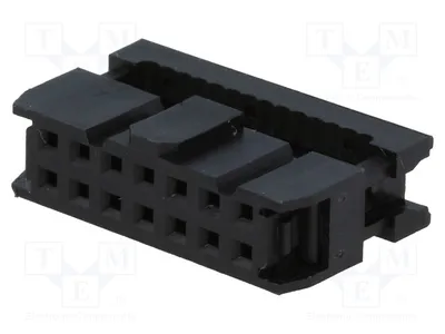 Obrázok produktu pre 2x konektor 1,27 mm AWP-14 – zásuvka pre ploché káble, 14 kontaktov