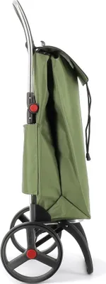 Produktbild von Rolser Einkaufswagen I-Max MF 2 - Klappbarer Einkaufstrolley mit großen Rädern - Khaki