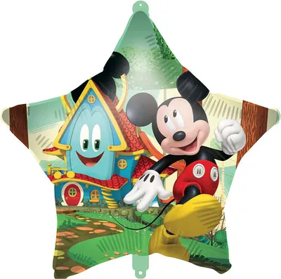 Zdjęcie produktu dla 18"/Ø45 cm Balon foliowy „Mickey Rock The House”