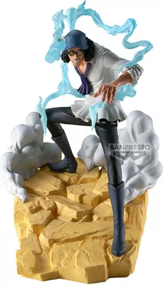 Produktbild von BANDAI Kuzan mit Eisattacke | One Piece Sammelfigur | 17 cm