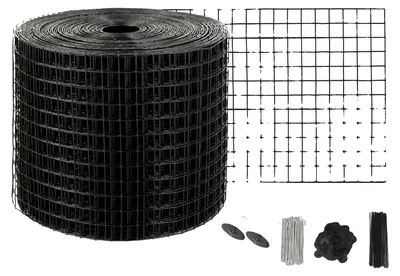 Obrázek produktu pro Ochrana solárních panelů před ptáky, nerezový materiál, snadná instalace, 6 x 100 ft, typ 2