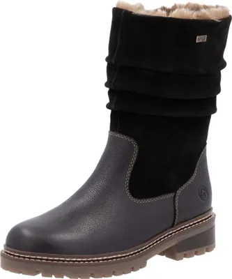 Produktbild von Remonte Hochschaftstiefel - Schwrz Leder : 41 : Normal Größe: 41 Weite: Normal