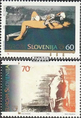 Produktbild von Briefmarken Slowenien 1995 Mi 110-111 (kompl.Ausg.) postfrisch Frieden und Freiheit