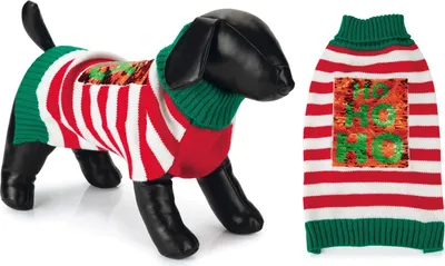 Produktbild von Beeztees Weihnachtspullover Hohoho, Größe:S 23 cm