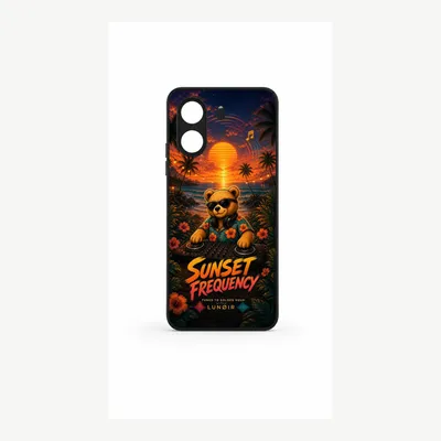 Productafbeelding van Xiaomi Redmi 13C 4G hoesje, telefoonhoesje, beschermhoes met zonsondergangmotief – LUNØIR ©