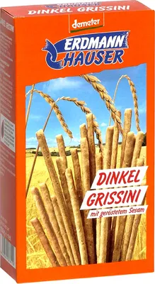 Produktbild von ErdmannHAUSER - demeter Dinkel-Grissini - 100g