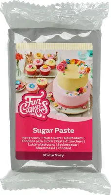 Produktbild von FunCakes Rollfondant Stone Grey / Stein Grau 250g