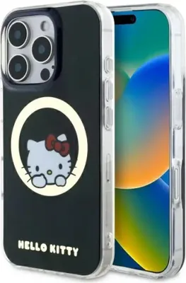 Zdjęcie produktu dla Hello Kitty IML Sweet Kitty MagSafe - Etui iPhone 16 Pro Max (czarny)