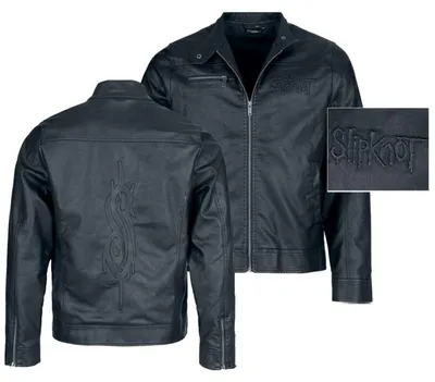 Produktbild von Slipknot Kunstlederjacke Herren EMP Signature Collection schwarz XXL