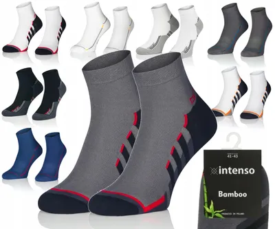 Produktbild von Intenso 10er-Pack Bambus Sneaker Socken für Herren