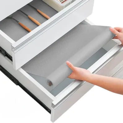 Produktbild von Schubladenbodenmatte 30×200 cm, rutschfest, für Kühlschrank/Schrank/Möbel.