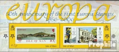 Produktbild von Briefmarken GB - Isle of Man 2006 Mi Block57 (kompl.Ausg.) postfrisch Europamarken