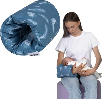 Produktbild von Sevibaby Praktisches Baby mini Arm Stillkissen Stillmuff Armpolster Reisekissen 208-91 Federn